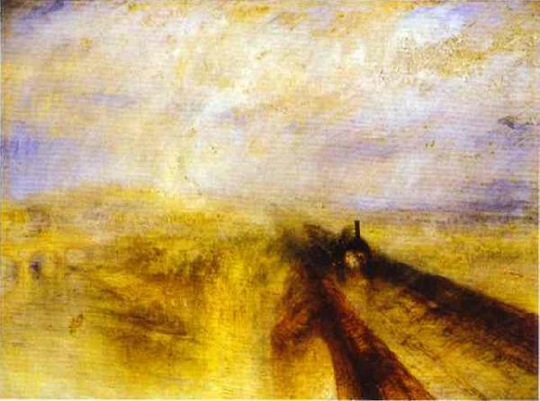 J.M.W. Turner Rain, Steam and Speed - Great Western Railway china oil painting image